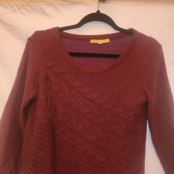 Purple oversized Cleo sweater - Picture 4 of 9